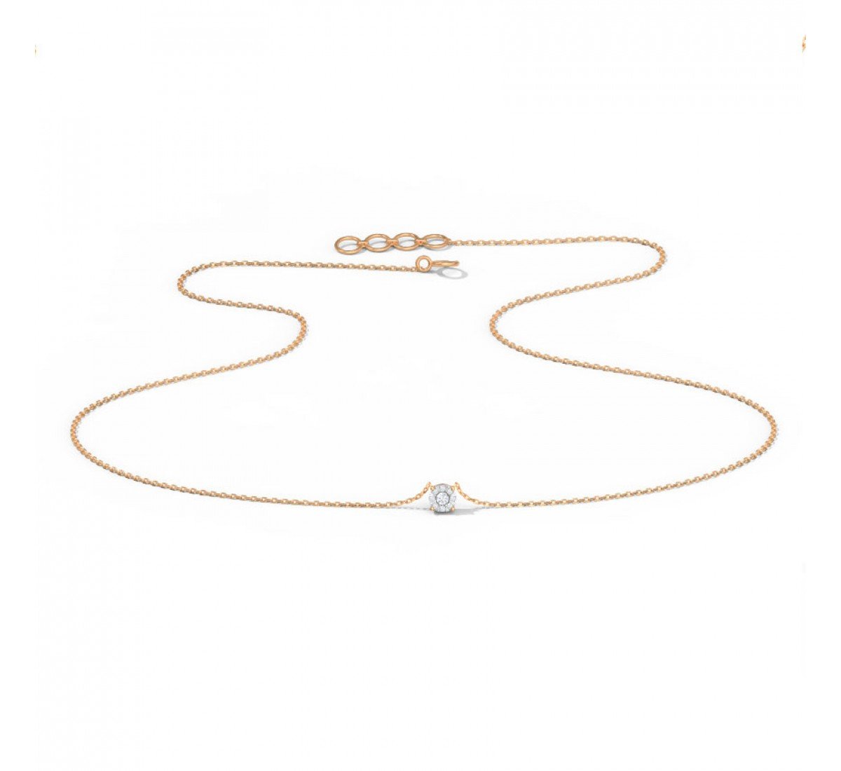 Ursa Glow Chain Diamond Necklace