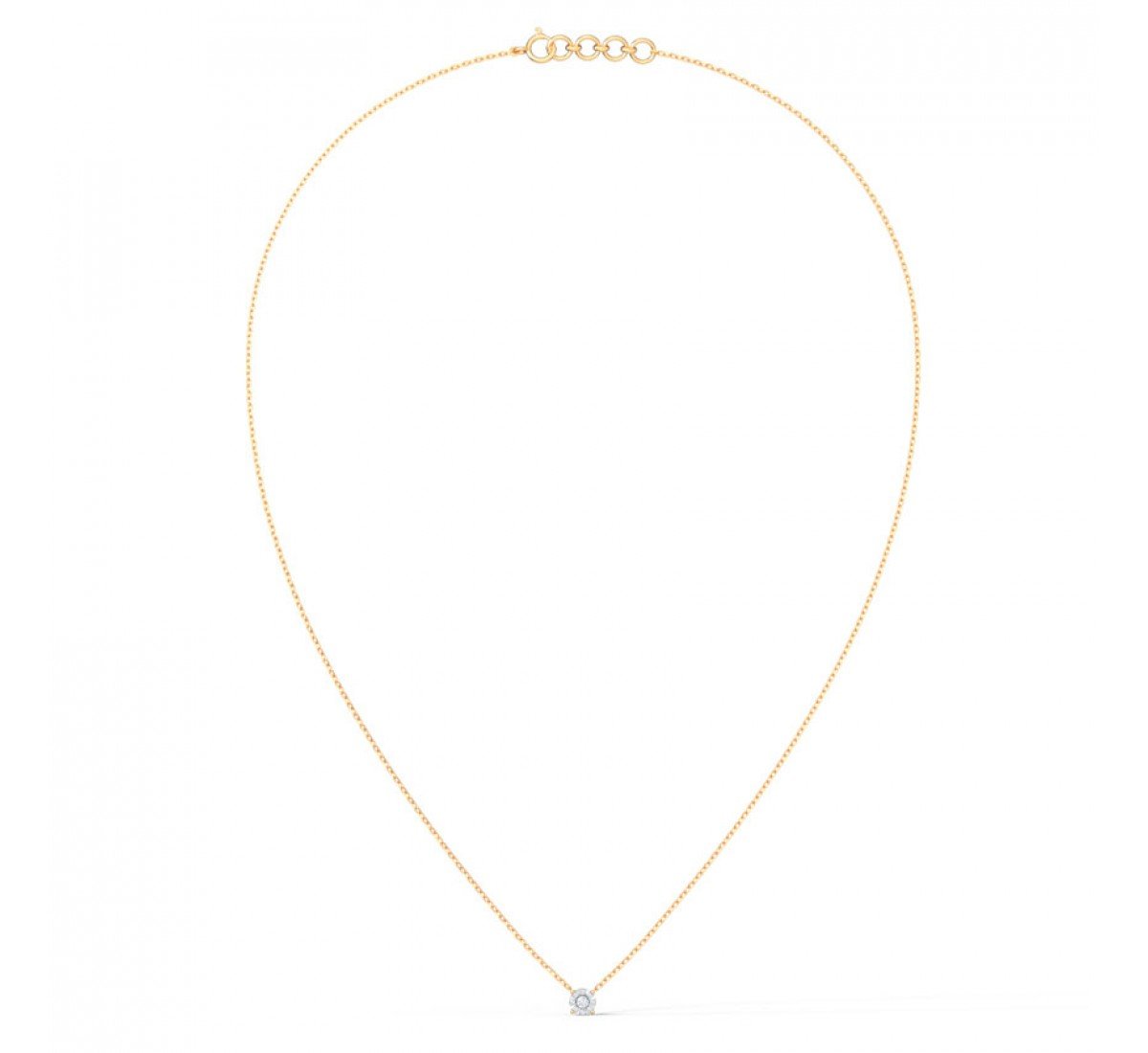 Ursa Glow Chain Diamond Necklace