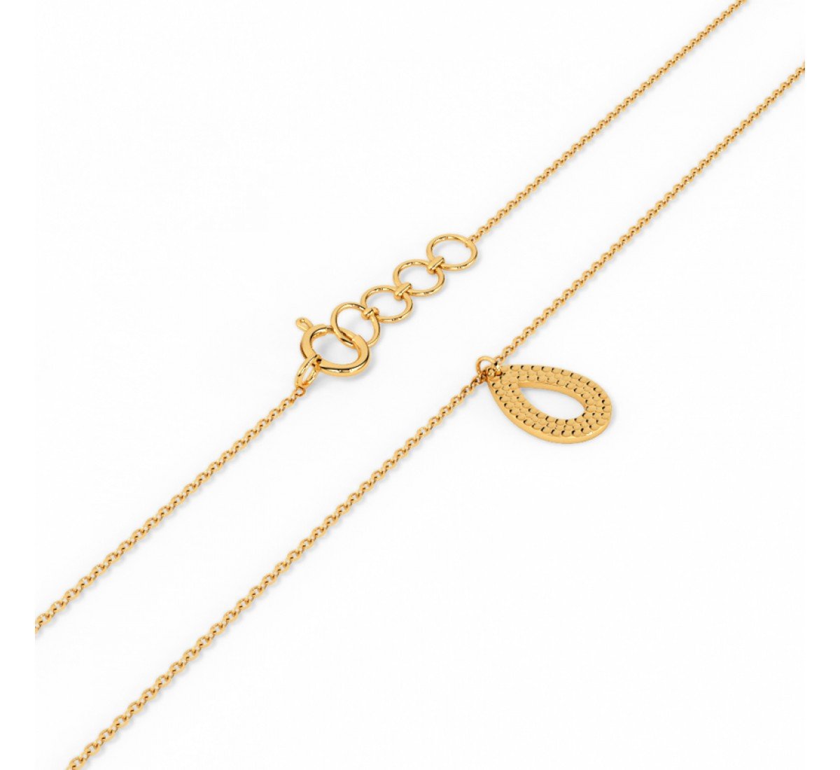 Volta Pear Gold Necklace
