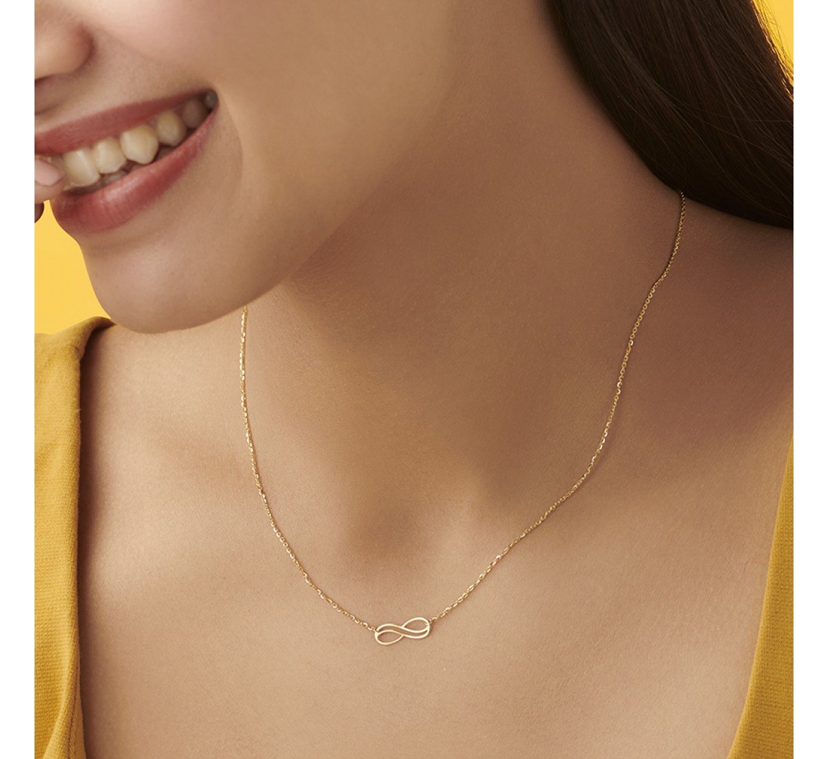 Thrive Infinity Gold Necklace