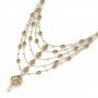 Fiesta Intricate Pearl Necklace