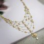 Fiesta Intricate Pearl Necklace