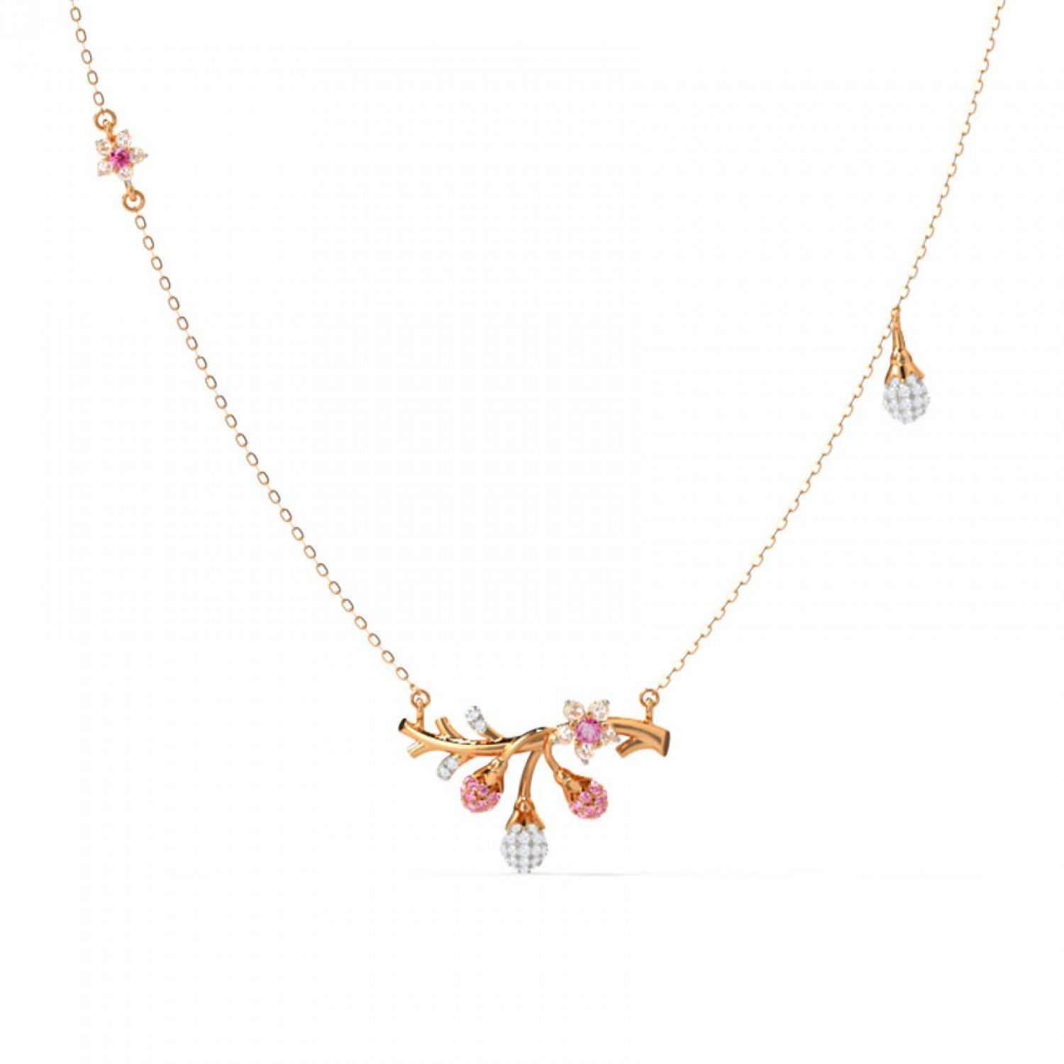 Lithe Sakura Gemstone Necklace