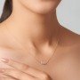Wry Cluster Diamond Necklace