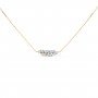Wry Cluster Diamond Necklace