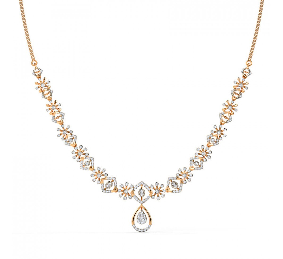 Garrulous Diamond Necklace