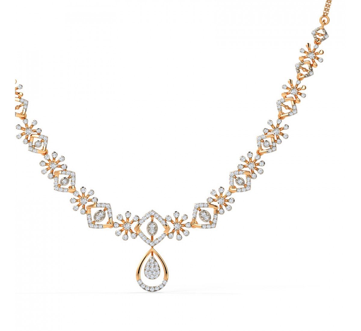 Garrulous Diamond Necklace