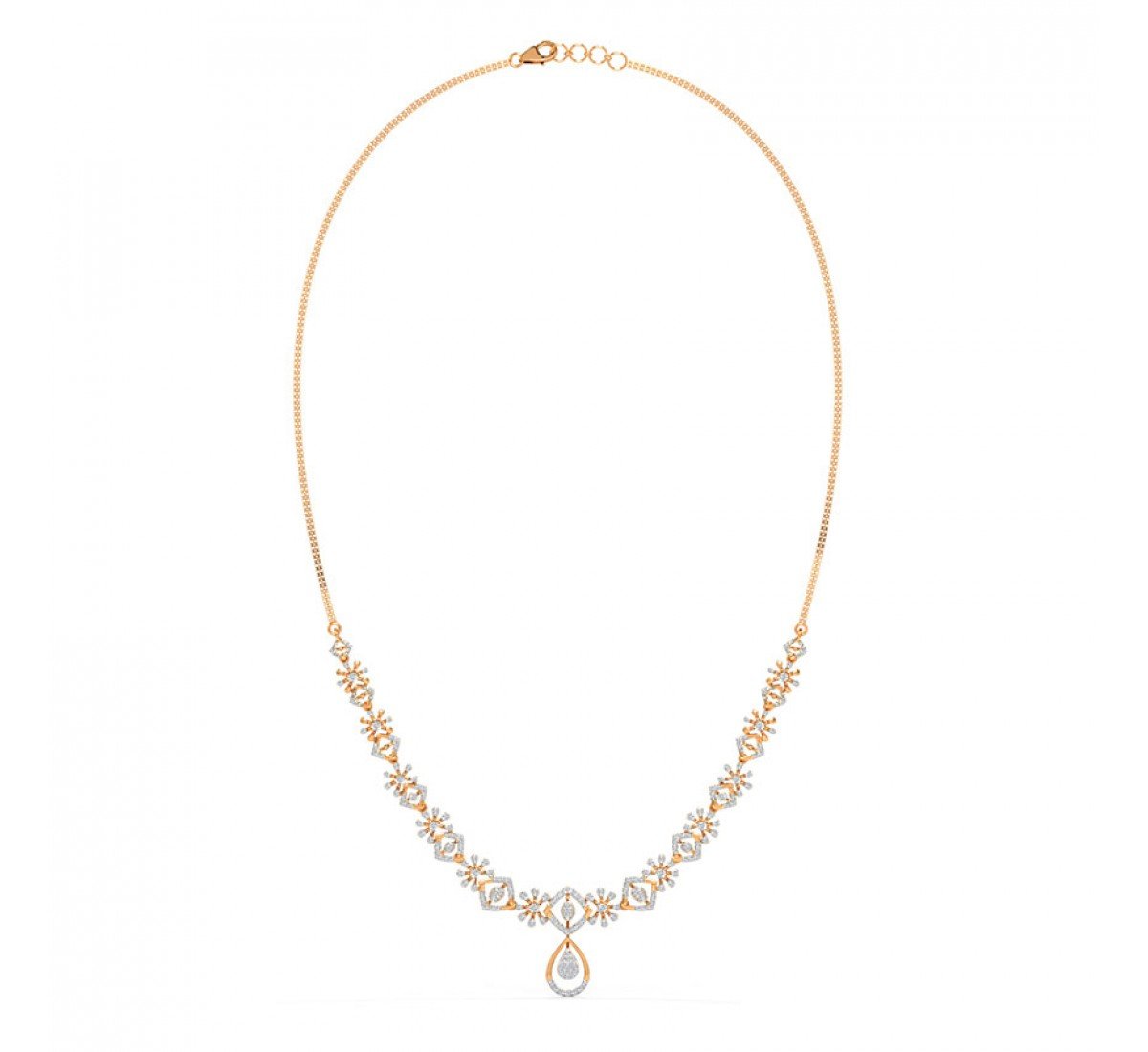 Garrulous Diamond Necklace