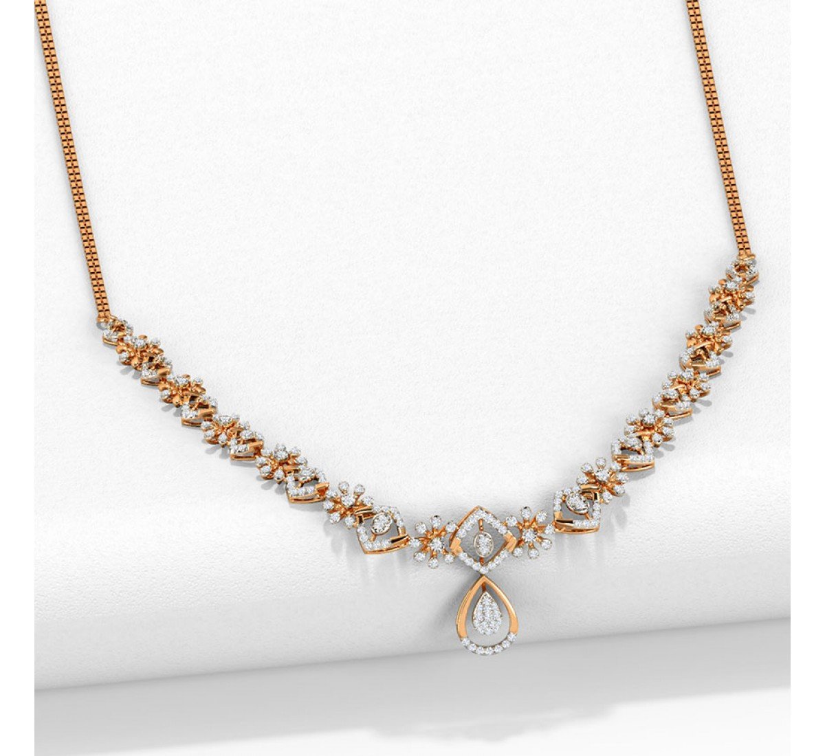 Garrulous Diamond Necklace