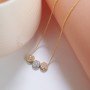Trio Fecund Diamond Necklace