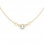 Lucent Love Infinity Diamond Necklace