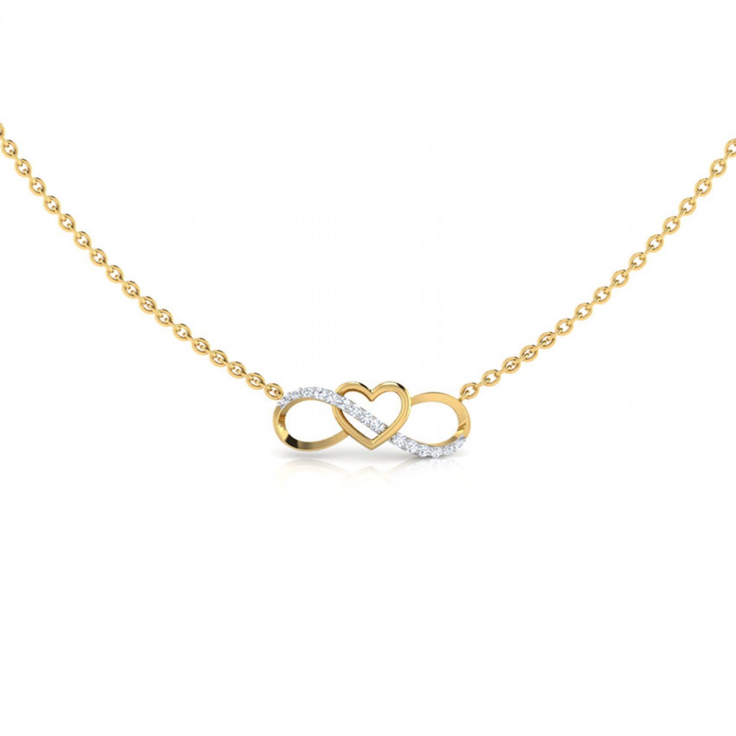 Naomi Love Infinity Diamond Necklace