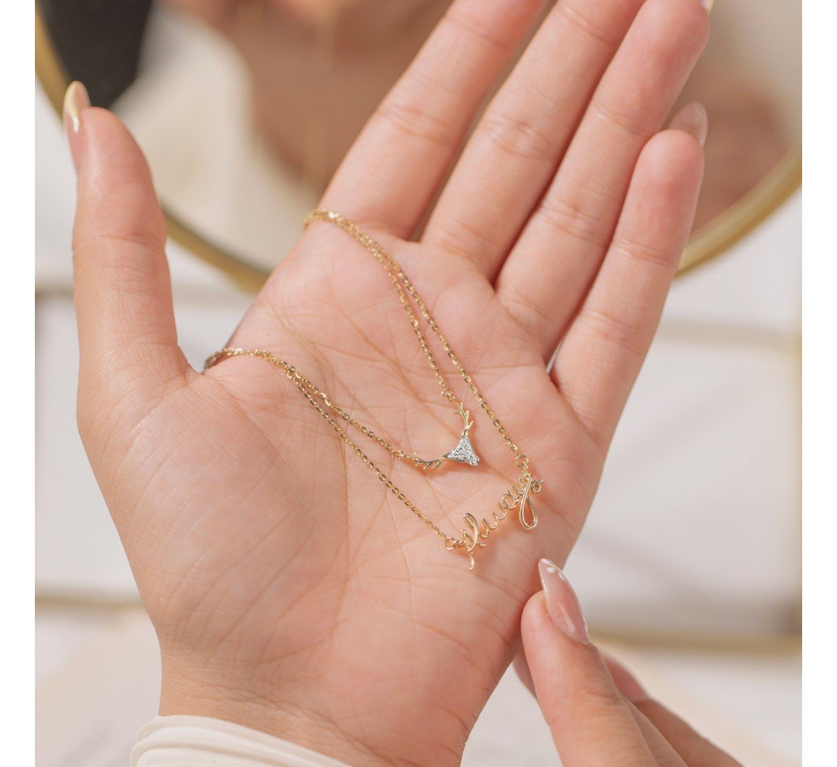 Bucolic Diamond Necklace