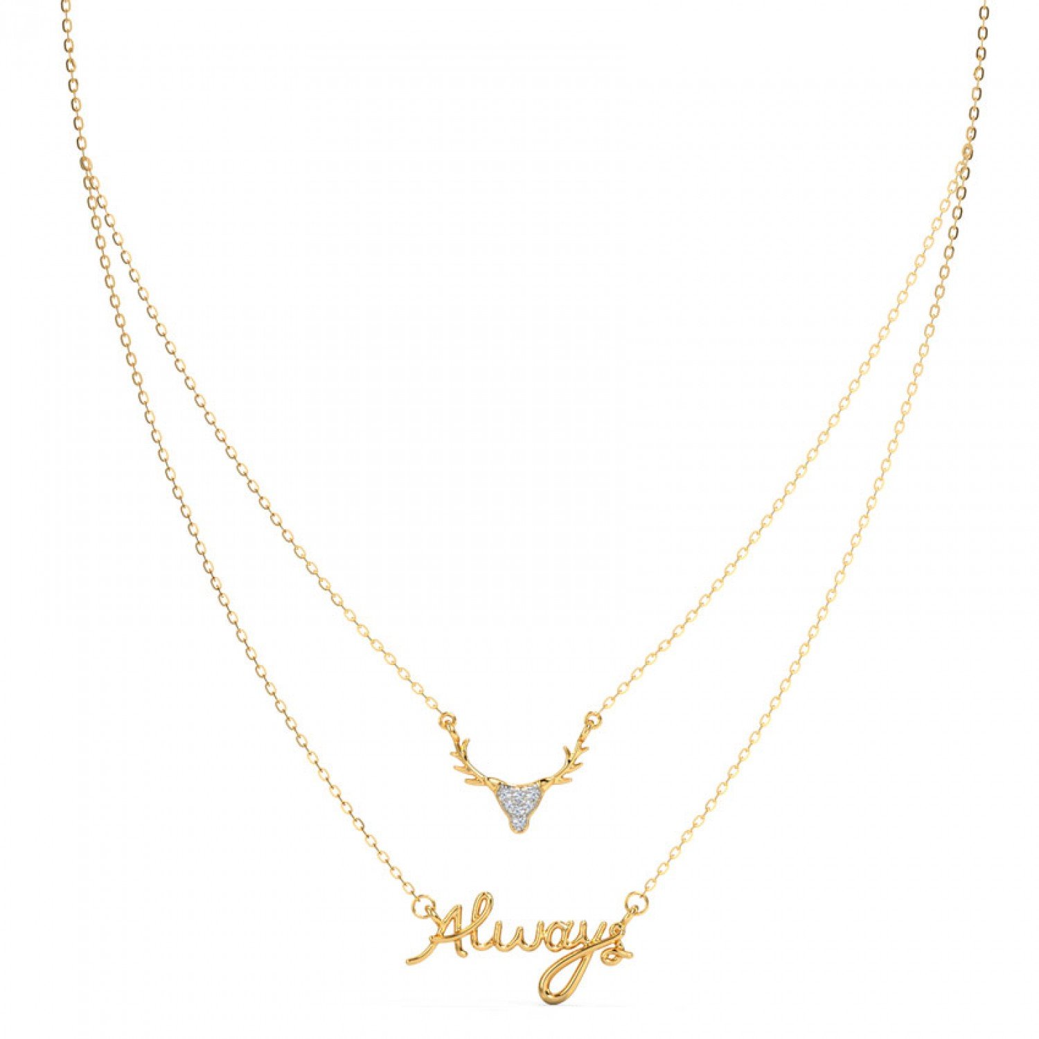 Bucolic Diamond Necklace