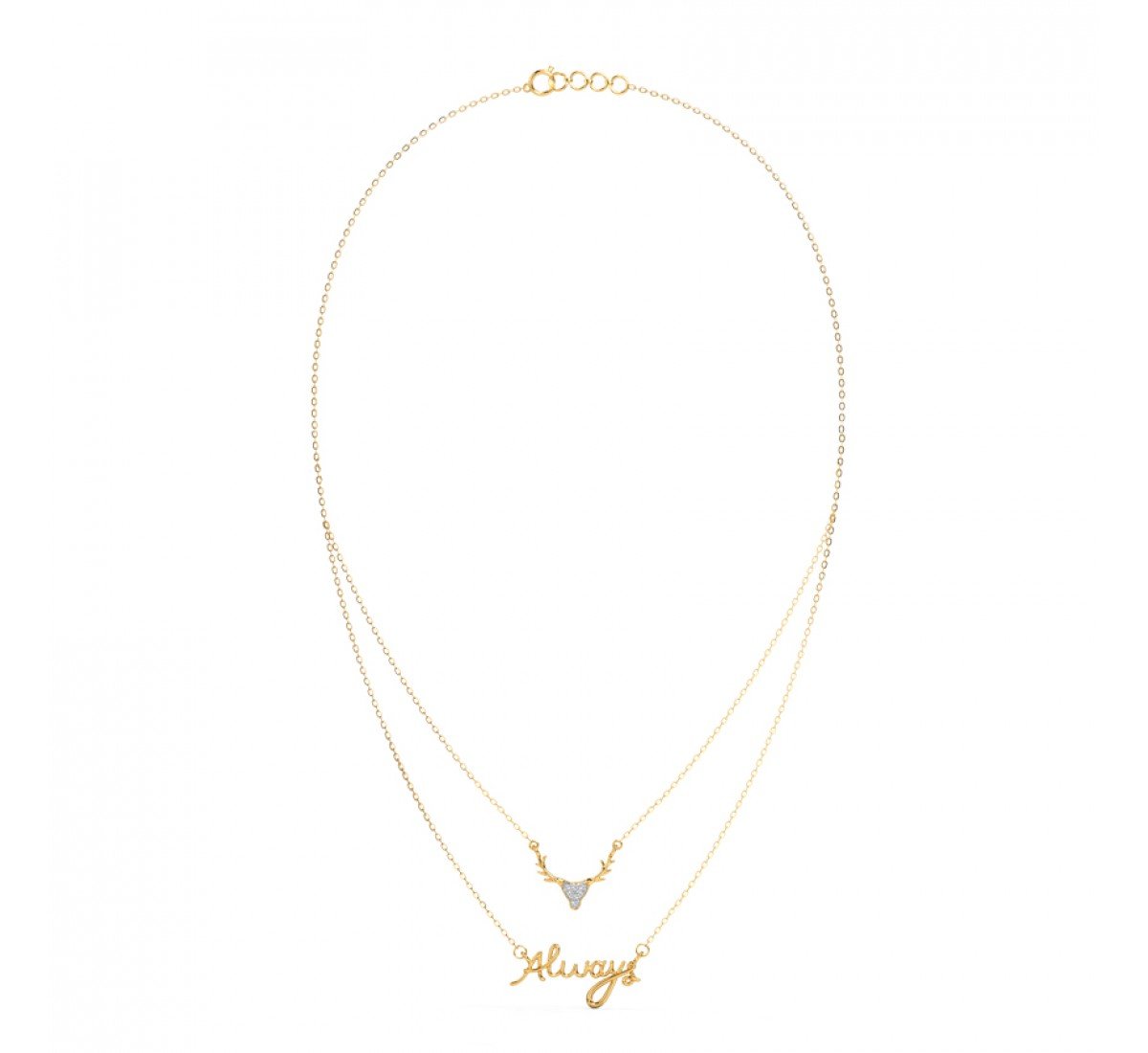 Bucolic Diamond Necklace