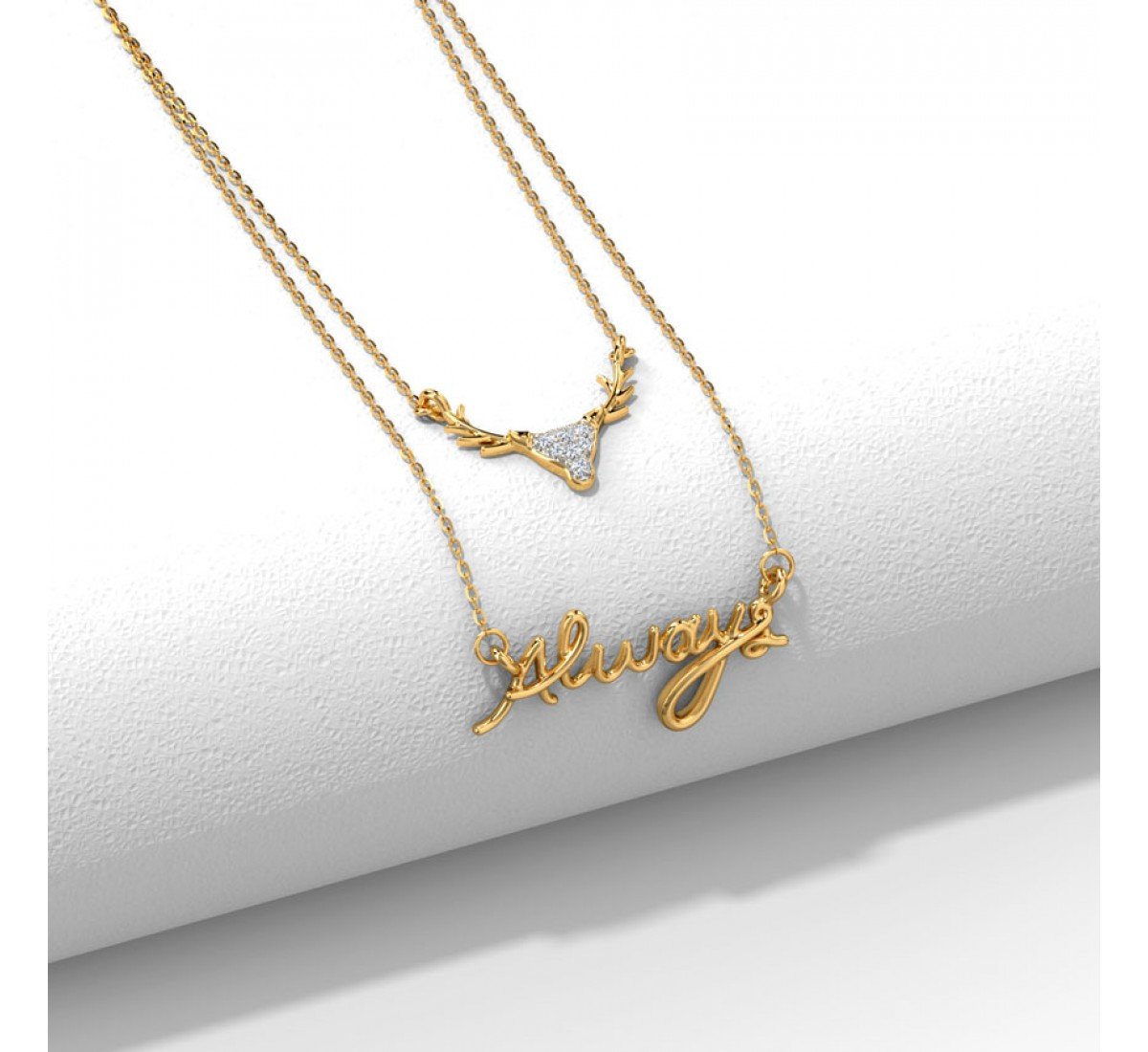 Bucolic Diamond Necklace