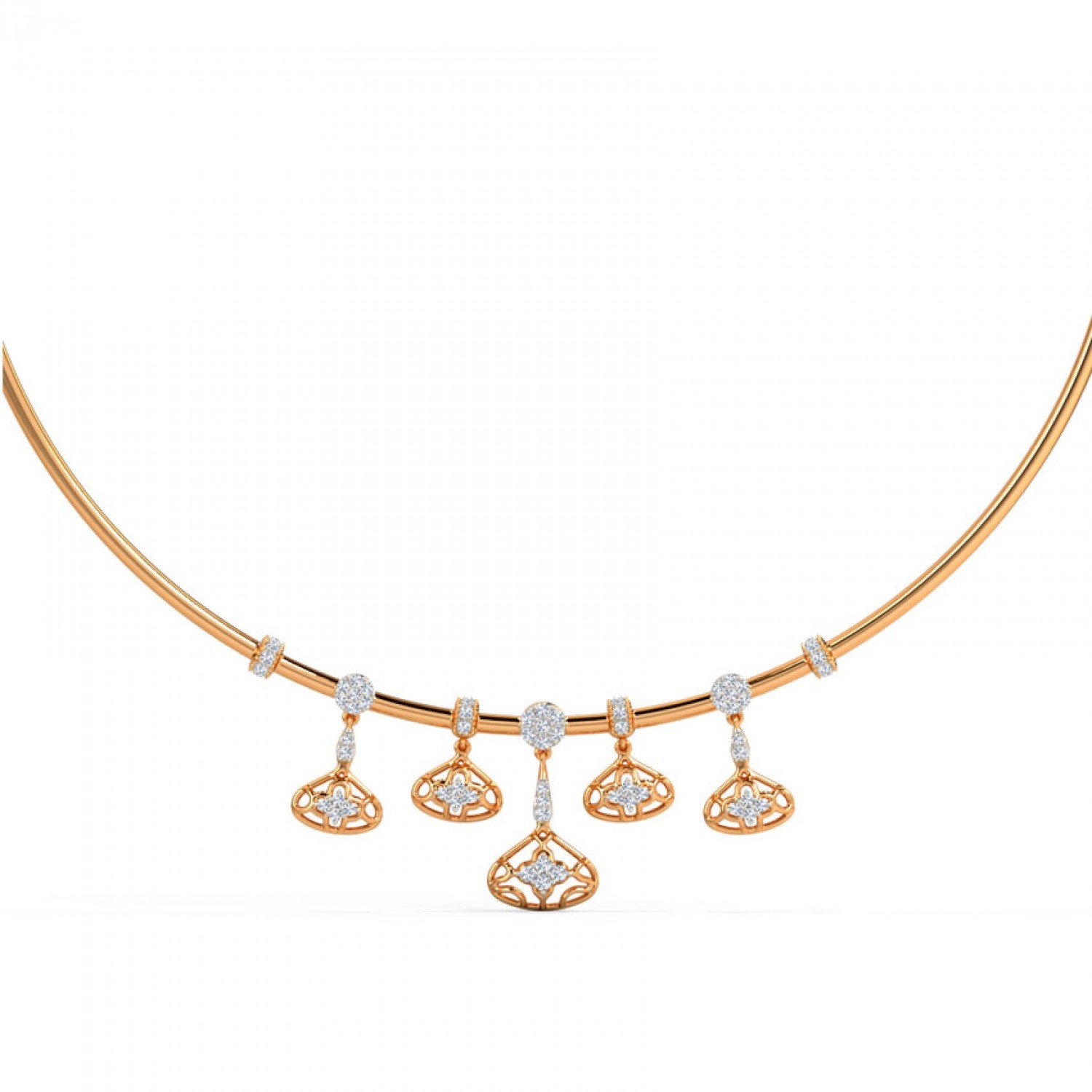 Effulgent Diamond Necklace