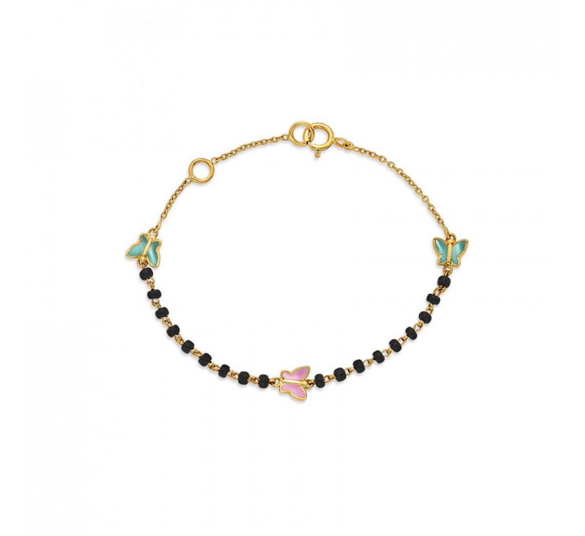 Baby Nazaria Butterfly Gold Bracelet