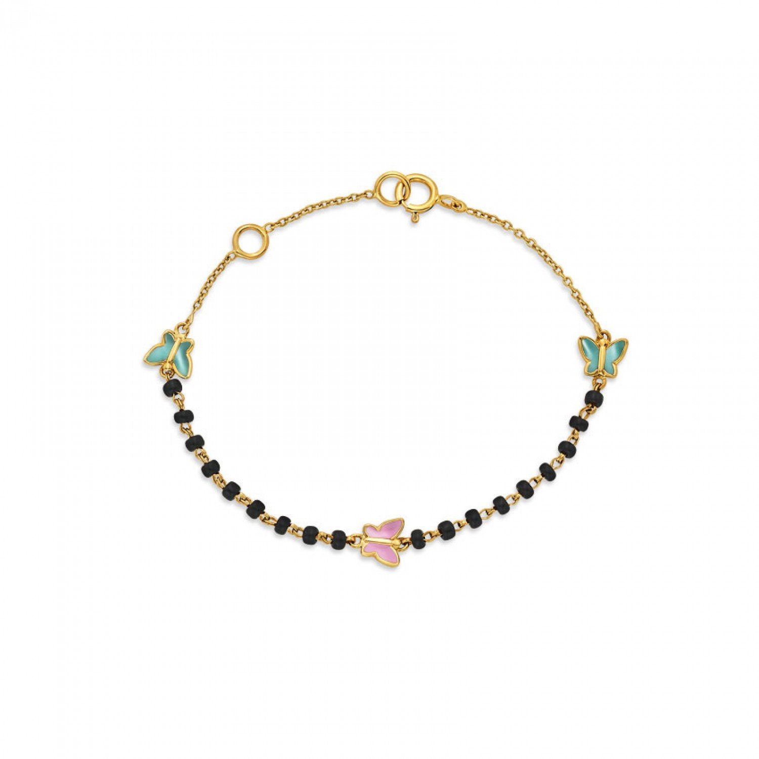 Baby Nazaria Butterfly Gold Bracelet Baby Nazaria Butterfly Gold Bracelet