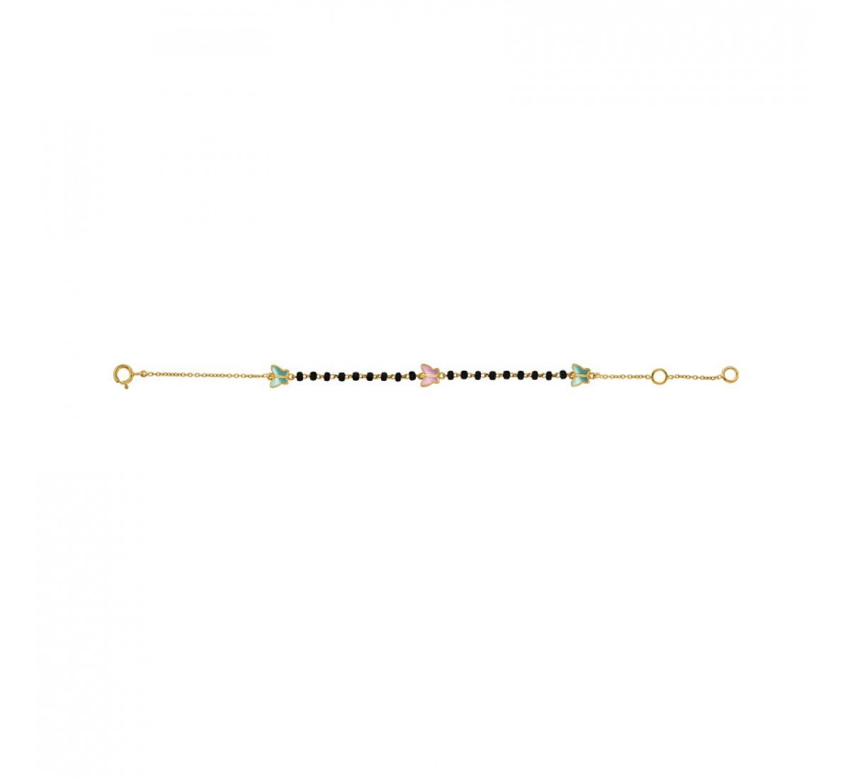 Baby Nazaria Butterfly Gold Bracelet