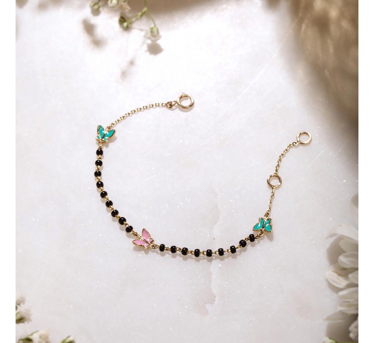 Baby Nazaria Butterfly Gold Bracelet