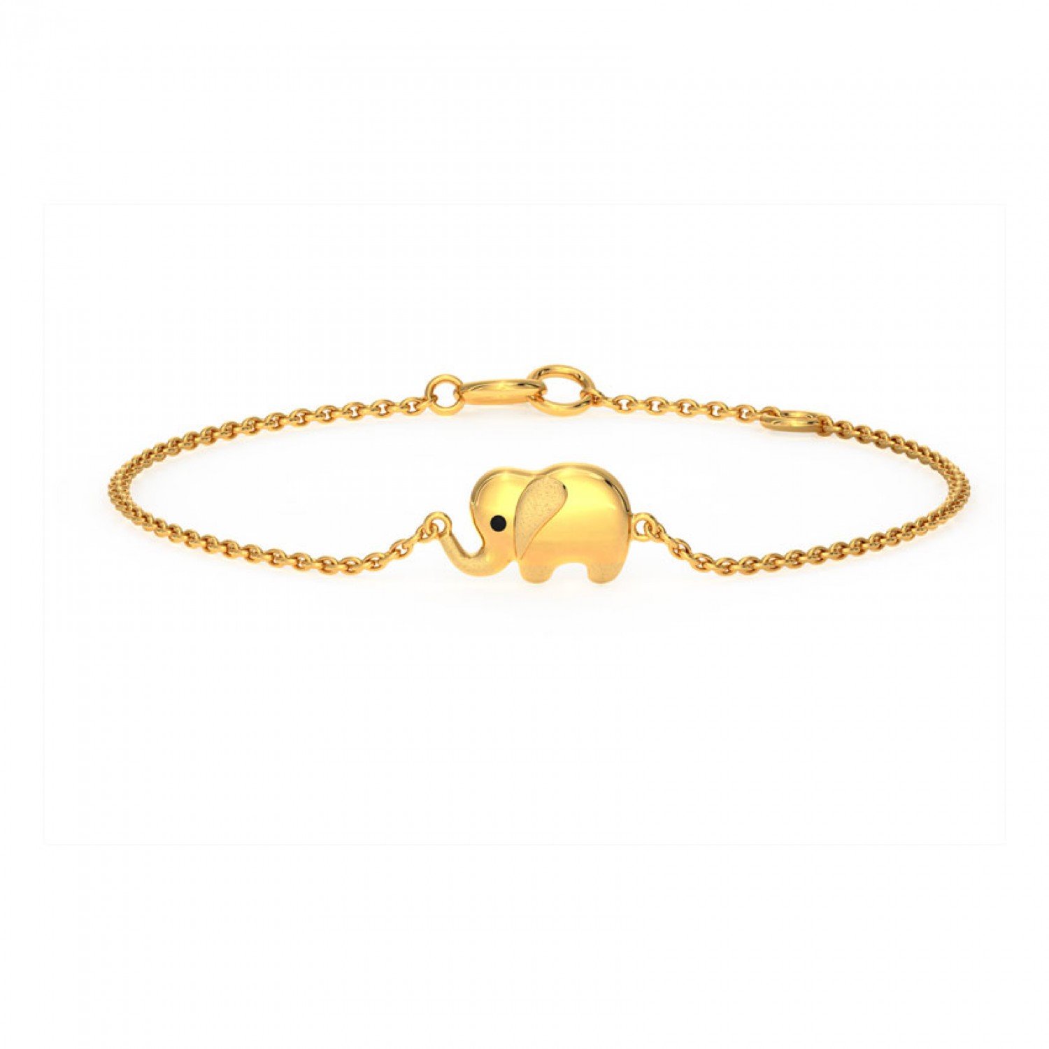 Gold Elephant Bracelet for Kids Gold Elephant Bracelet for Kids