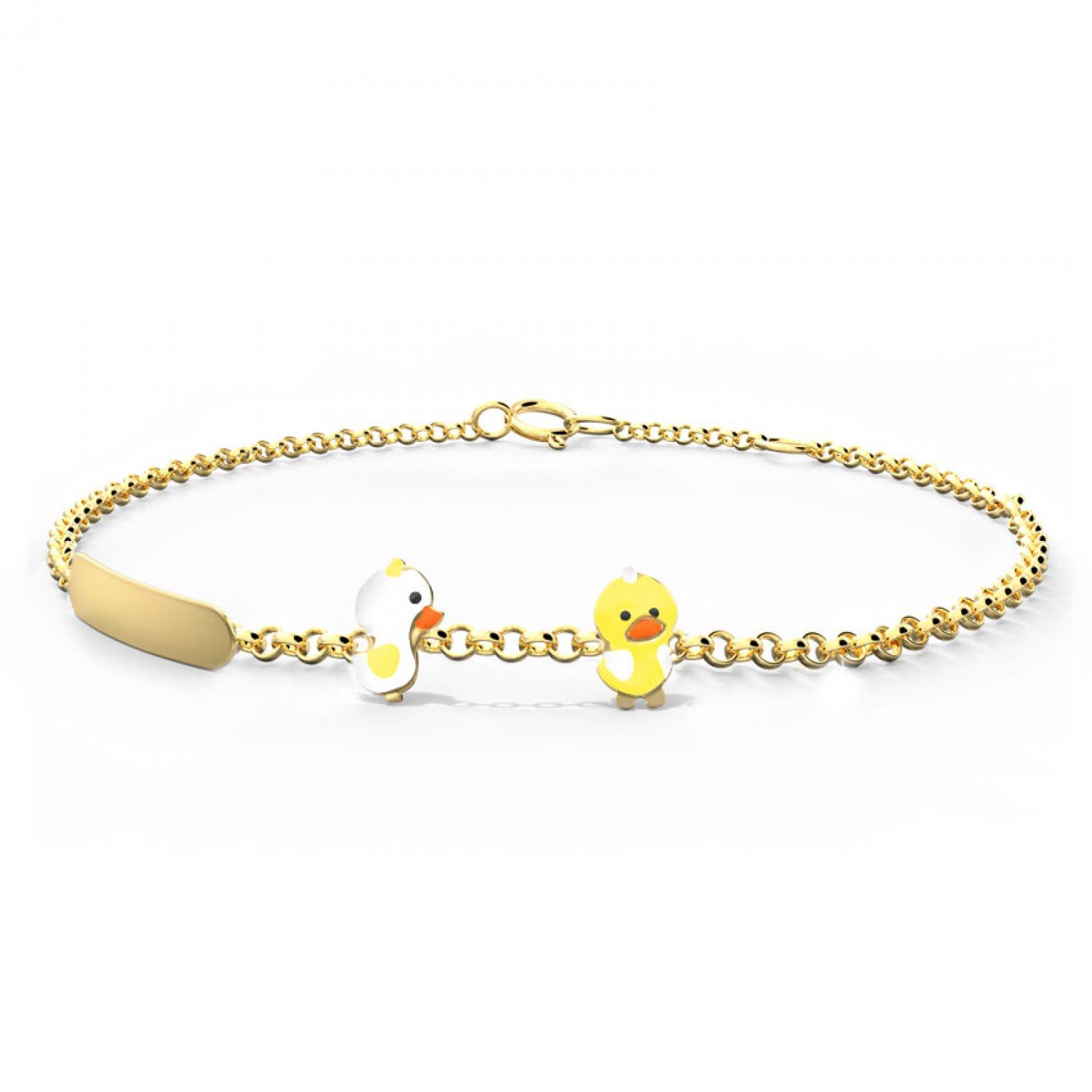 Cute Duckling Kids' Gold Bracelet Cute Duckling Kids' Gold Bracelet