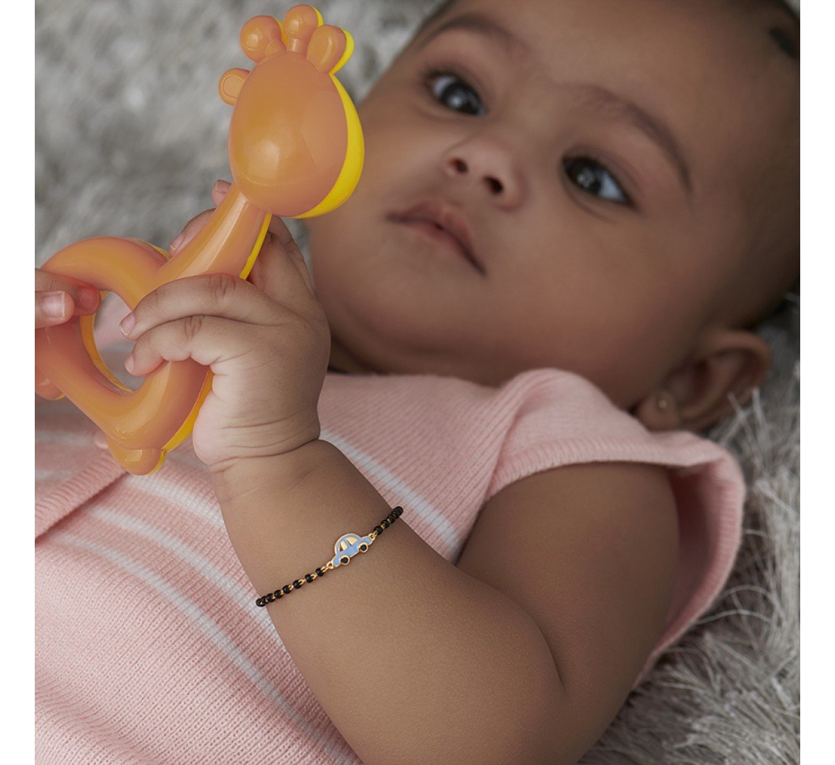 Car themed Baby Nazaria Gold Bracelet