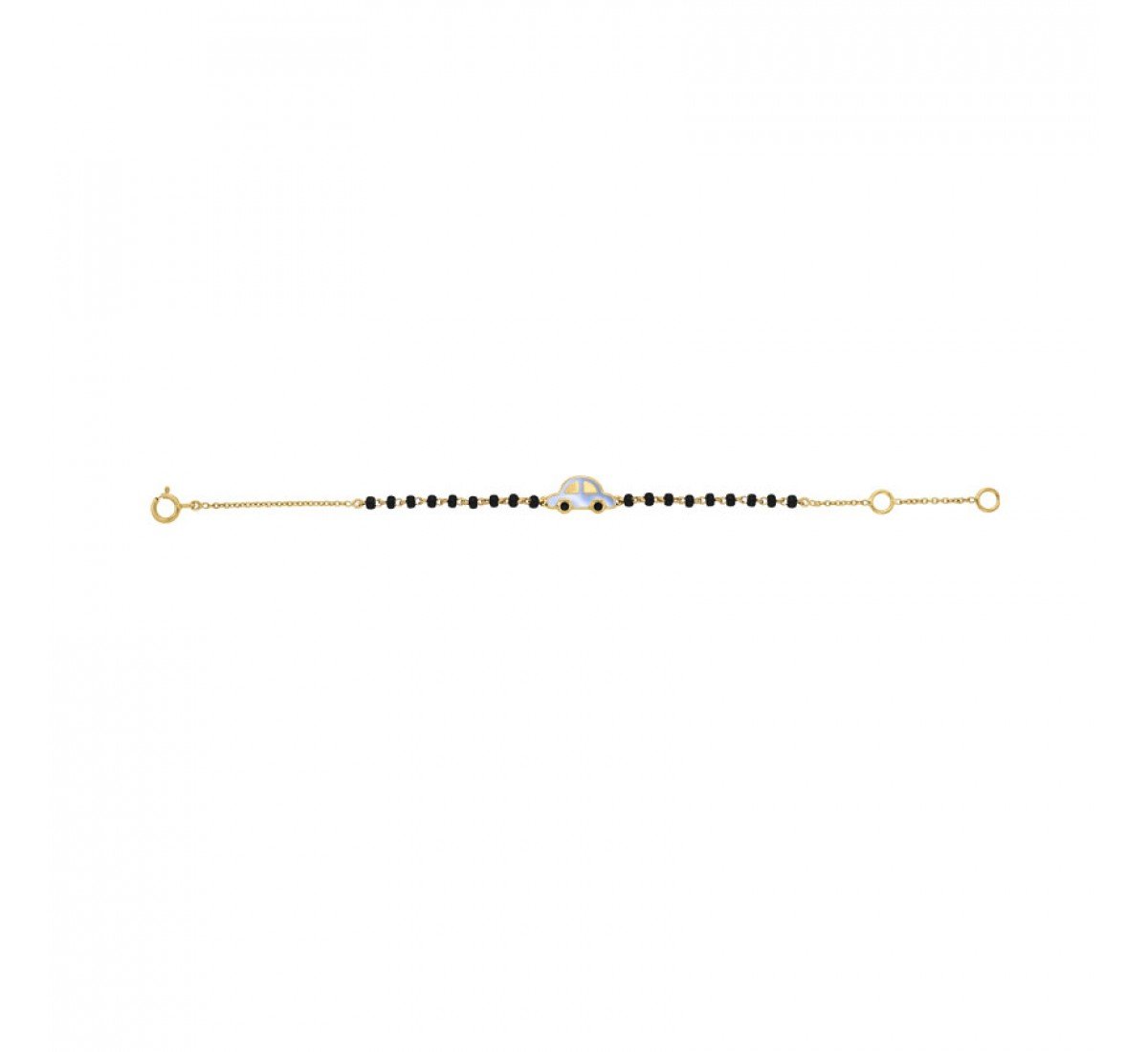 Car themed Baby Nazaria Gold Bracelet