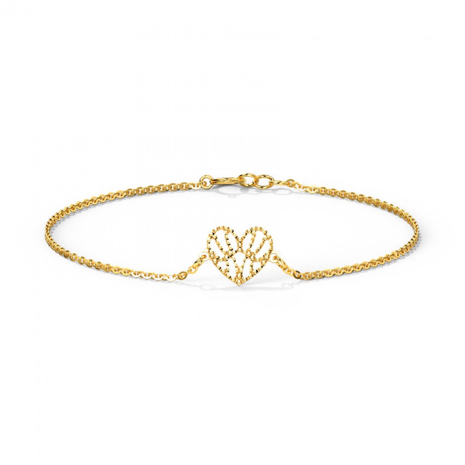 Sweetheart Gold Bracelet
