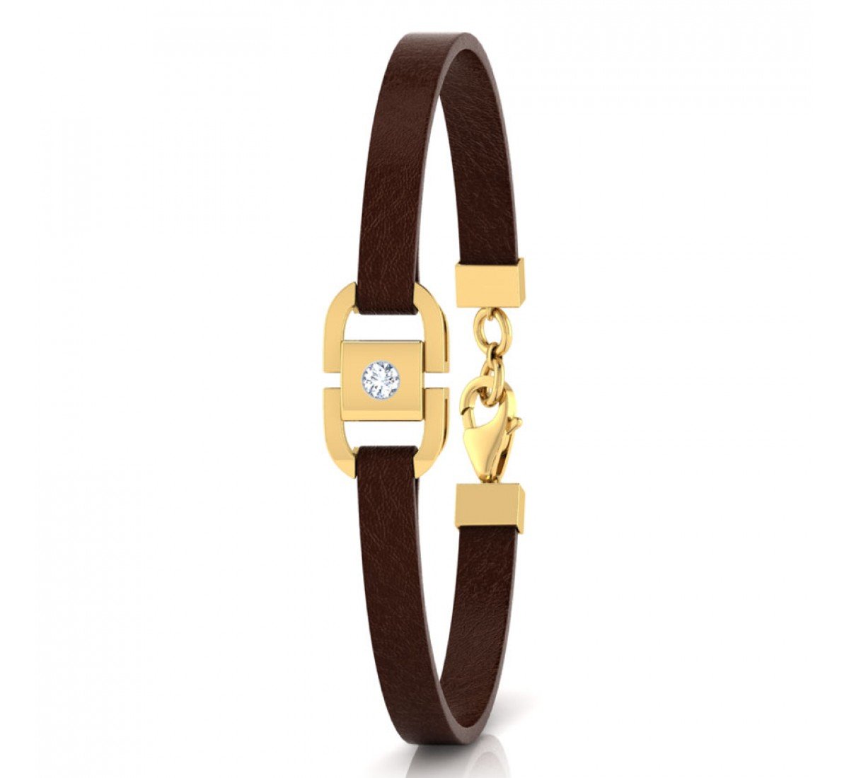 Amorphous Diamond Bracelet for Men