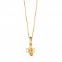Gold Pendant Ganesh Ji for Kids