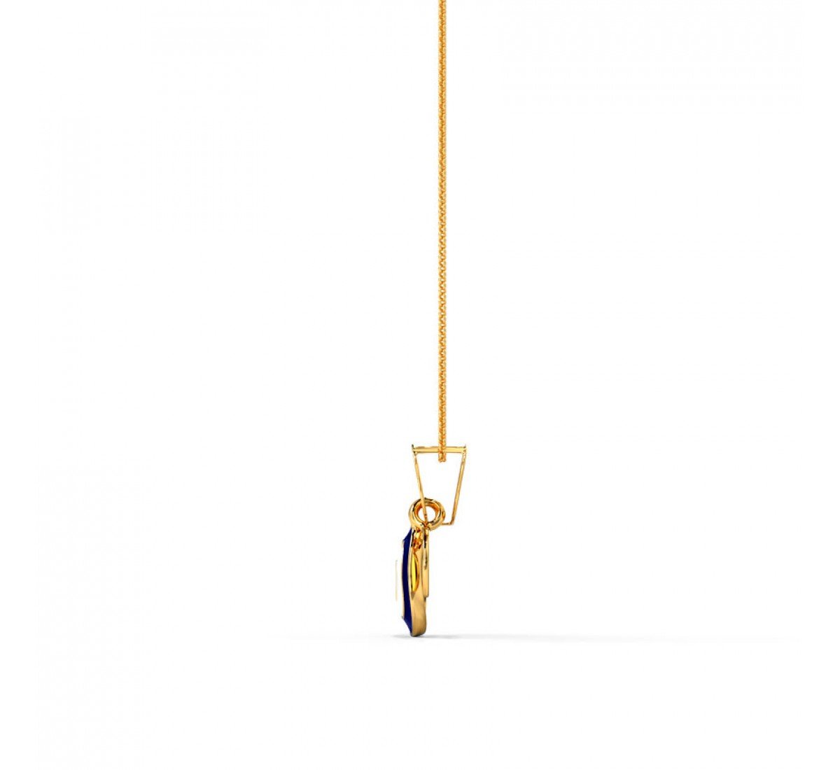 Vision Evil Eye Gold Pendant