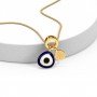 Vision Evil Eye Gold Pendant
