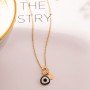 Vision Evil Eye Gold Pendant