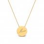 Petulant Mom Gold Pendant