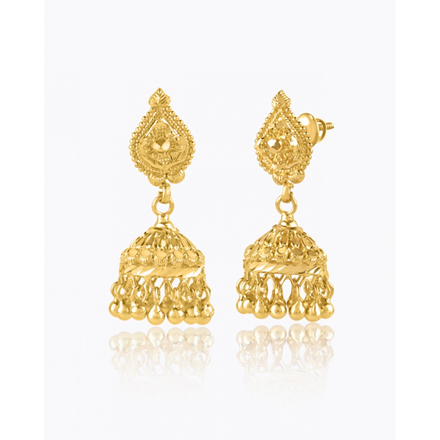 Vespera 22Kt Gold Earrings