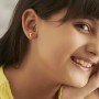 Teddy Kids Gold Earrings