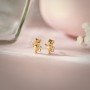 Teddy Kids Gold Earrings