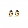 Shizuka Kids Gold Earrings