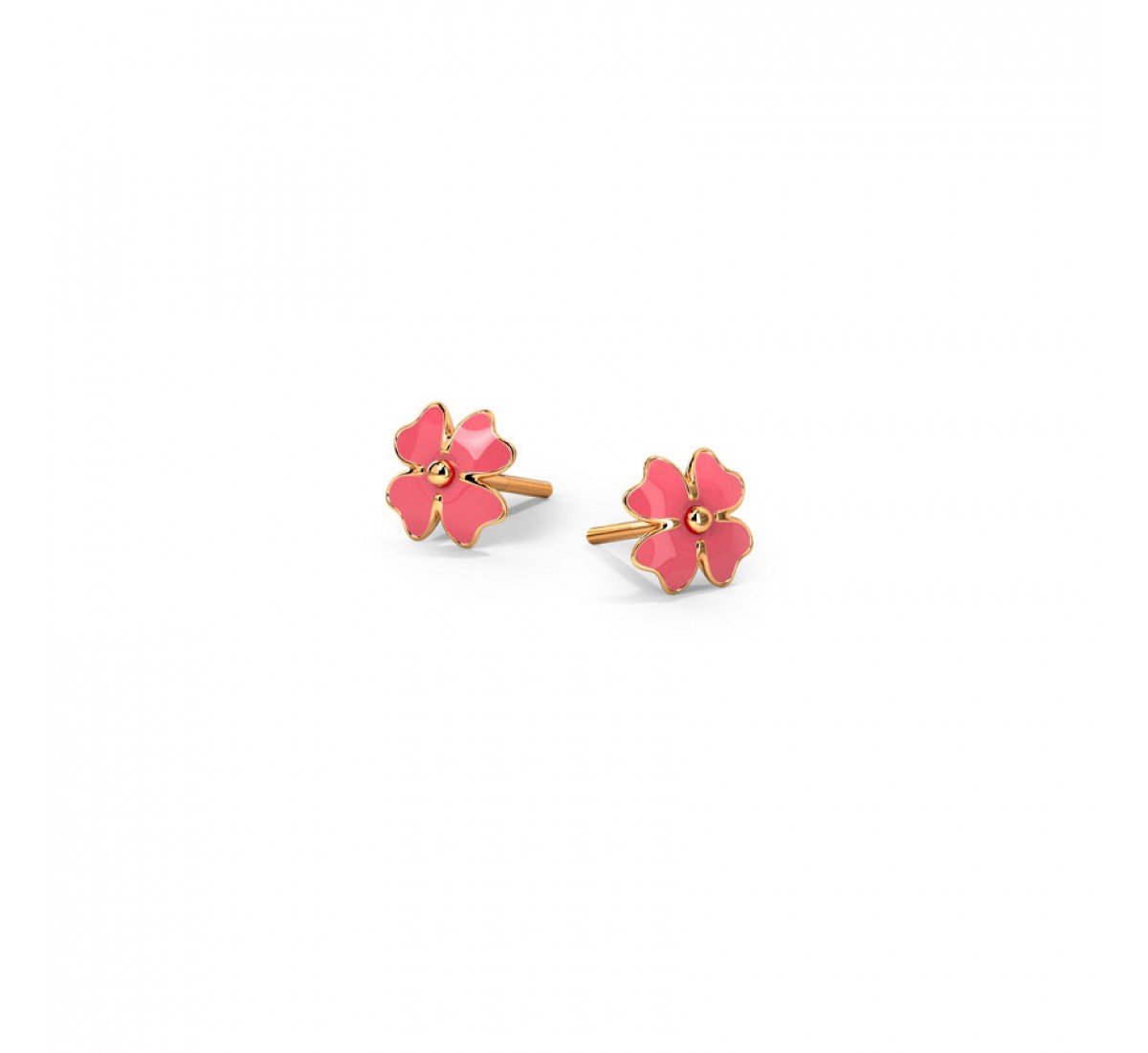 Floret Kids Gold Earrings