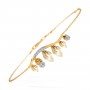 Grained Pearl Diamond Bracelet