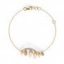 Grained Pearl Diamond Bracelet