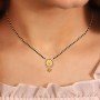 Nayna Coin Diamond Mangalsutra