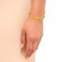 Heer Art Gold Mukh Bangle