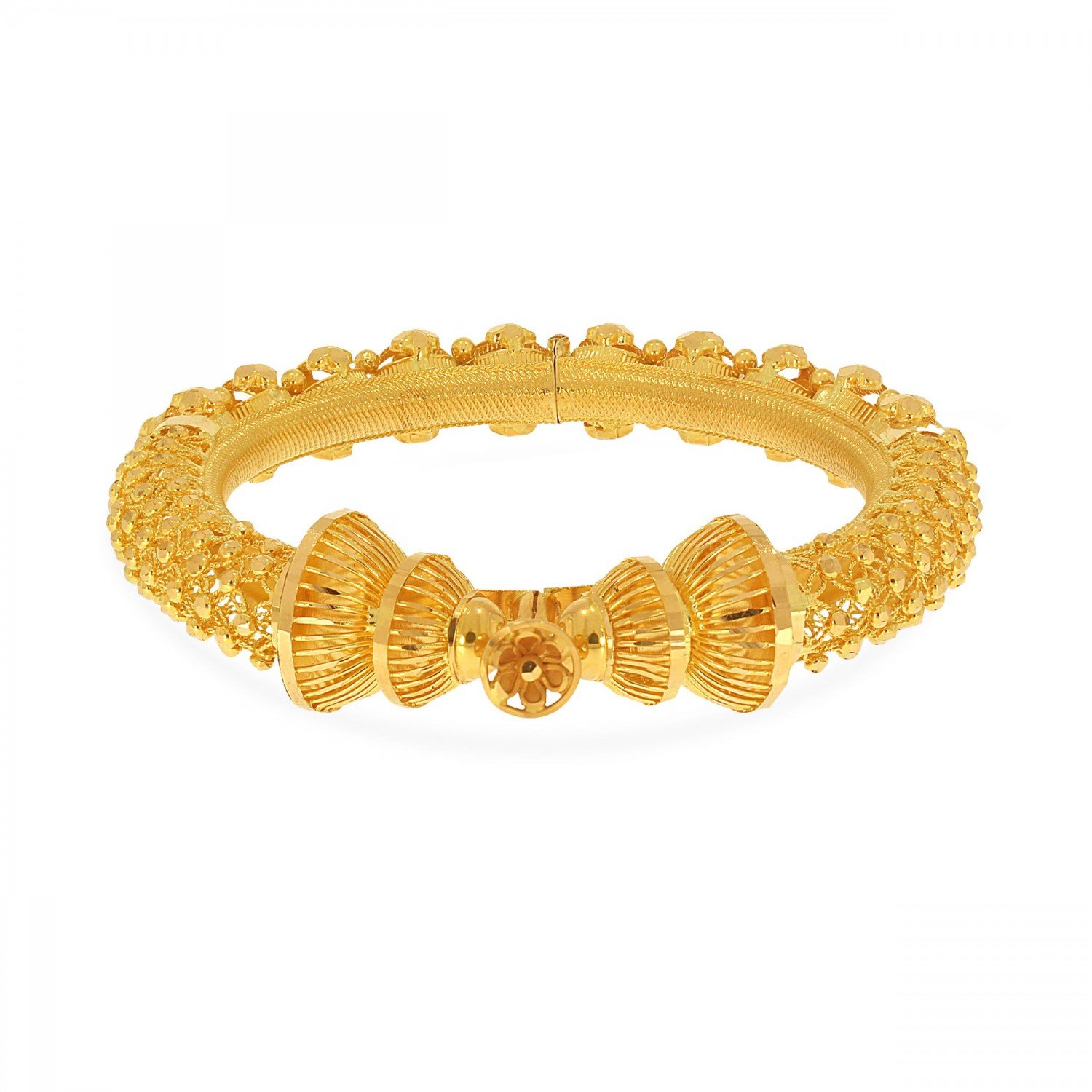 Twin Dhanvi Gold Mukh Bangle
