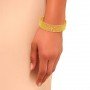 Lisha Floral Gold Bangle
