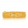 Chavi Eye Craft Gold Chur Bangle