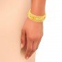 Bhargavi Floral Gold Chur Bangle