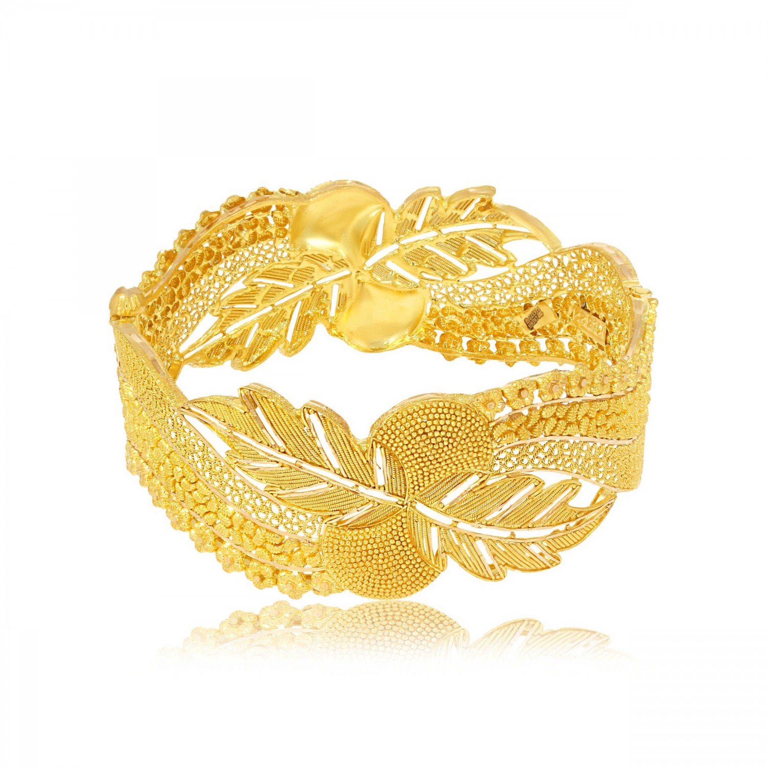 Anushka Shrub Gold Chur Bangle